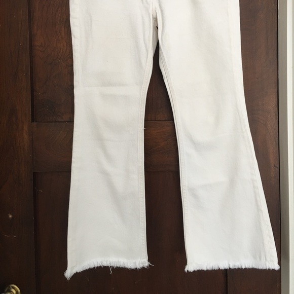 H&M Short fringe hem flared jeans - Picture 2 of 4